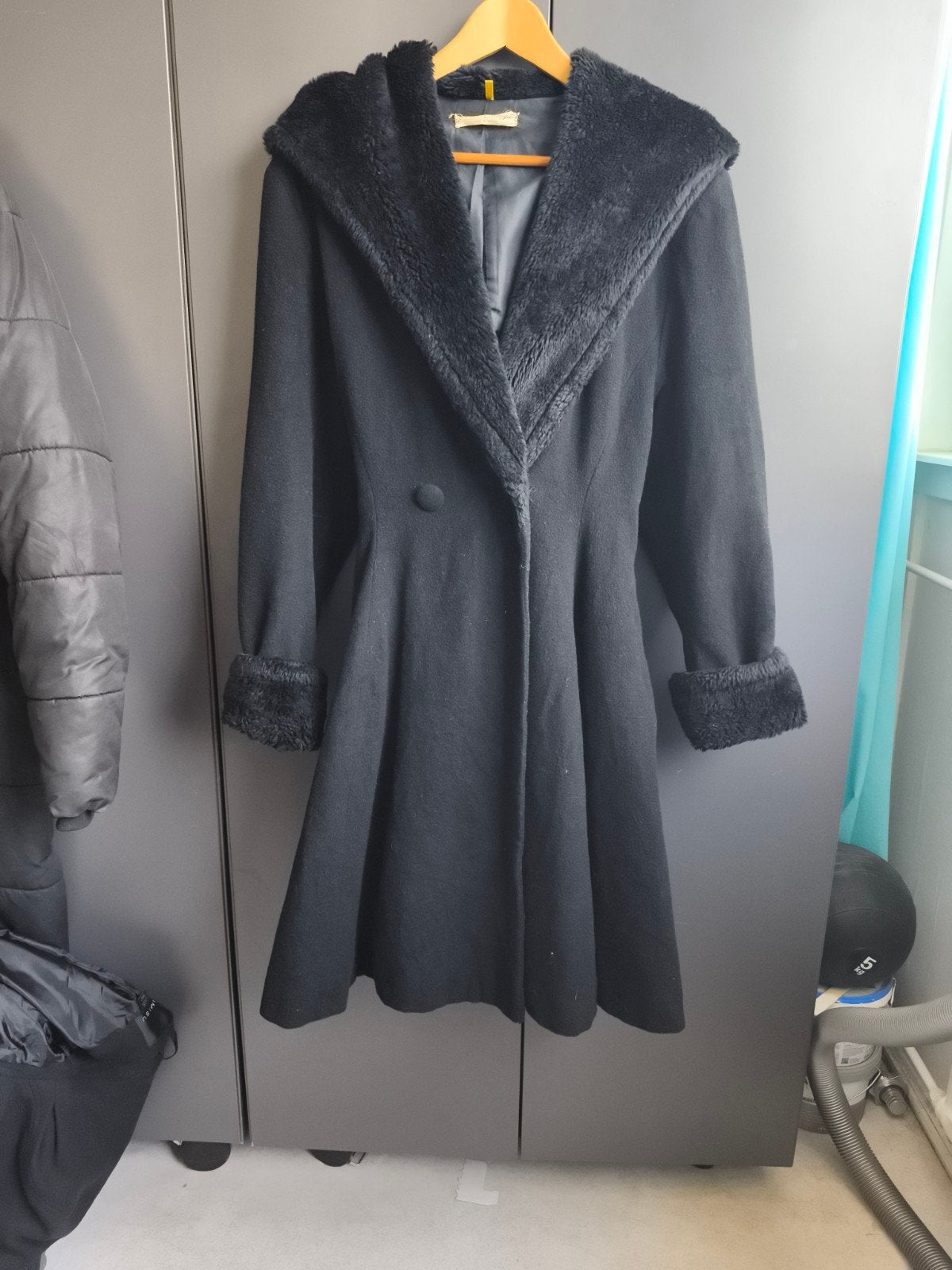 Vintage princess/ swingcoat van merk Mac and Maggie met L, Zwart, Maat 42/44 (L), Mac and Maggie, Ophalen of Verzenden
