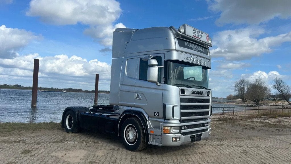 Scania R164-480 V8 Topline | Retarder | handgeschakeld | air, Auto's, Achterwielaandrijving, Scania, 653 pk, Te koop