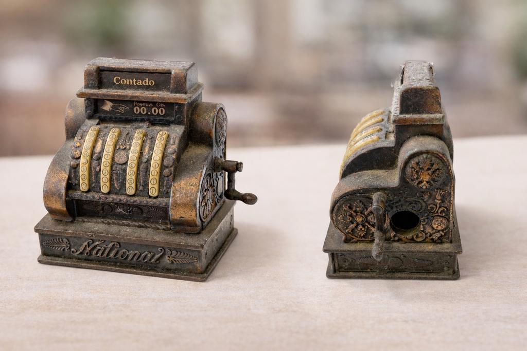 Vintage puntenslijper – Kassa model – Decoratief, Ophalen of Verzenden