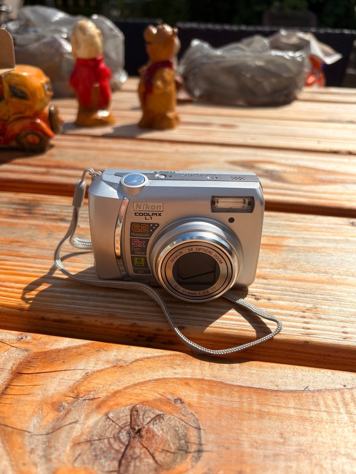 Nikon Coolpix L1 Digitale Camera - Compleet in doos, Audio, Tv en Foto, Fotocamera's Digitaal, Ingebouwde flitser, Ophalen of Verzenden