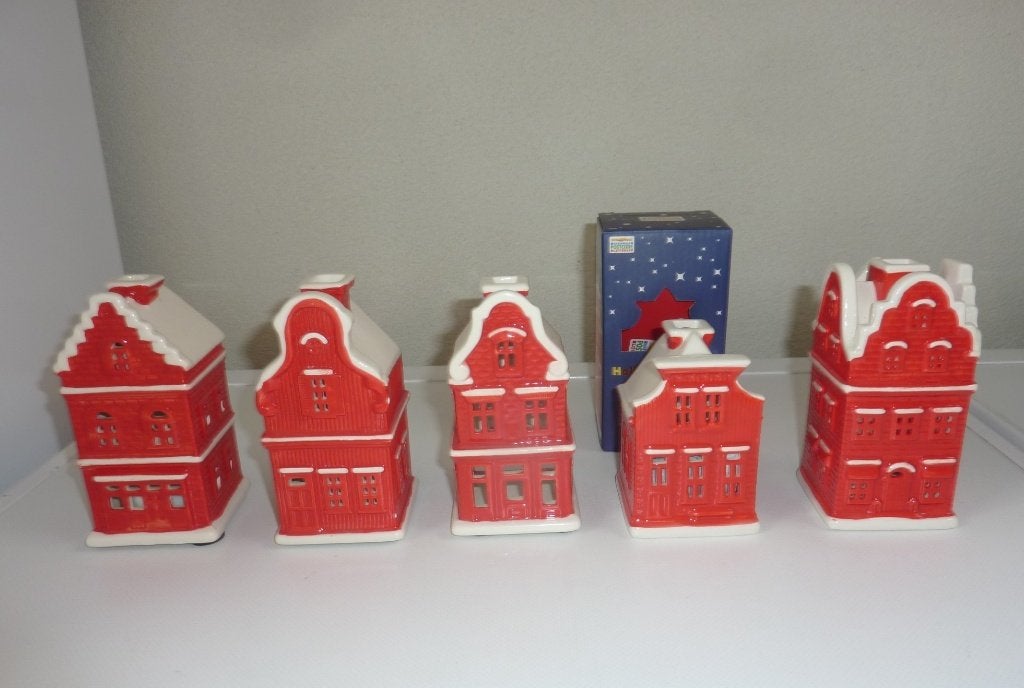 5 Postcode loterij huisjes., Ophalen of Verzenden, Zo goed als nieuw