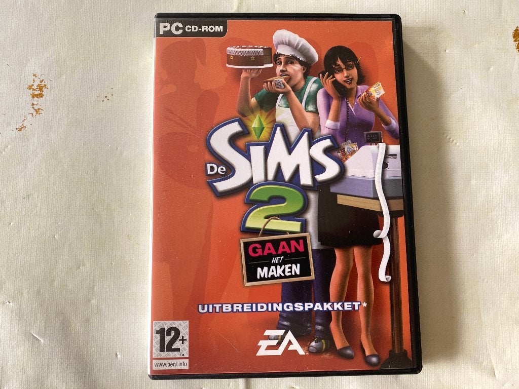 De Sims 2 Gaan Het Maken - Uitbreidingspakket PC CD-ROM, Spelcomputers en Games, Games | Pc, 1 speler, Ophalen of Verzenden, Zo goed als nieuw
