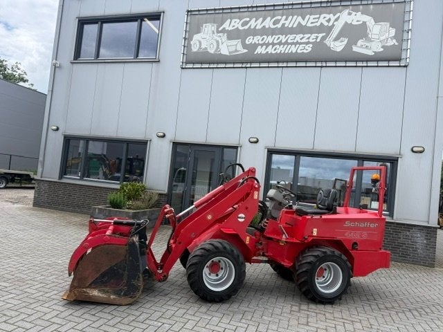 Schaffer 442S bj08 Minishovel Kniklader Giant Weidemann, Ophalen of Verzenden, Wiellader of Shovel
