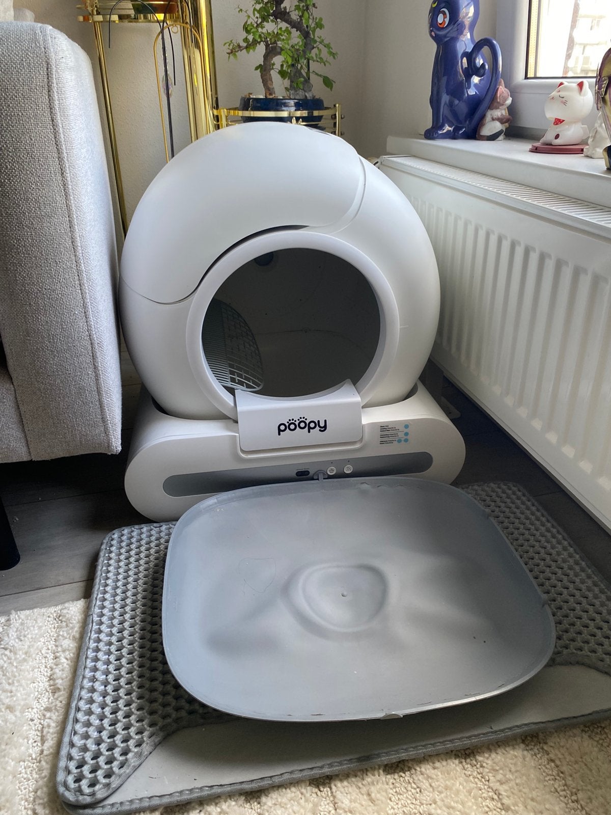 Elektrische kattenbak merk poopy, Ophalen, Zo goed als nieuw