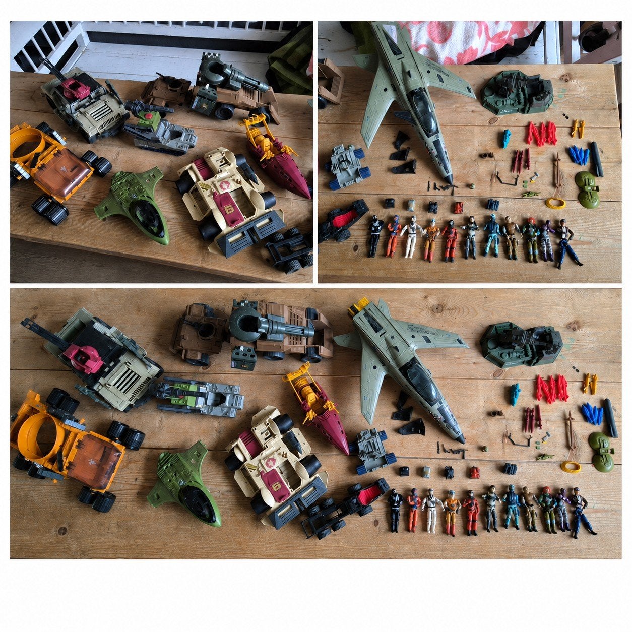 vintage G.I. Joe / Action Force partij – Hasbro jaren 80, Ophalen, Gebruikt, Jongen of Meisje
