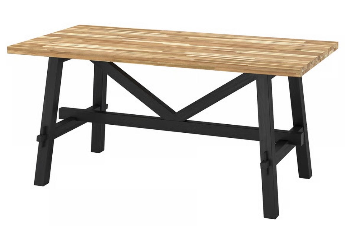 Tafel met 2 stoelen, Ophalen, 50 tot 100 cm, Zo goed als nieuw, 150 tot 200 cm
