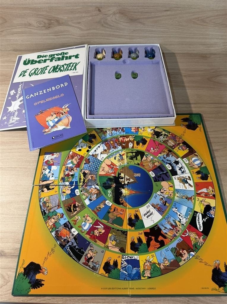 Asterix en Obelix Ganzenbord - s6120, Verzenden, Zo goed als nieuw