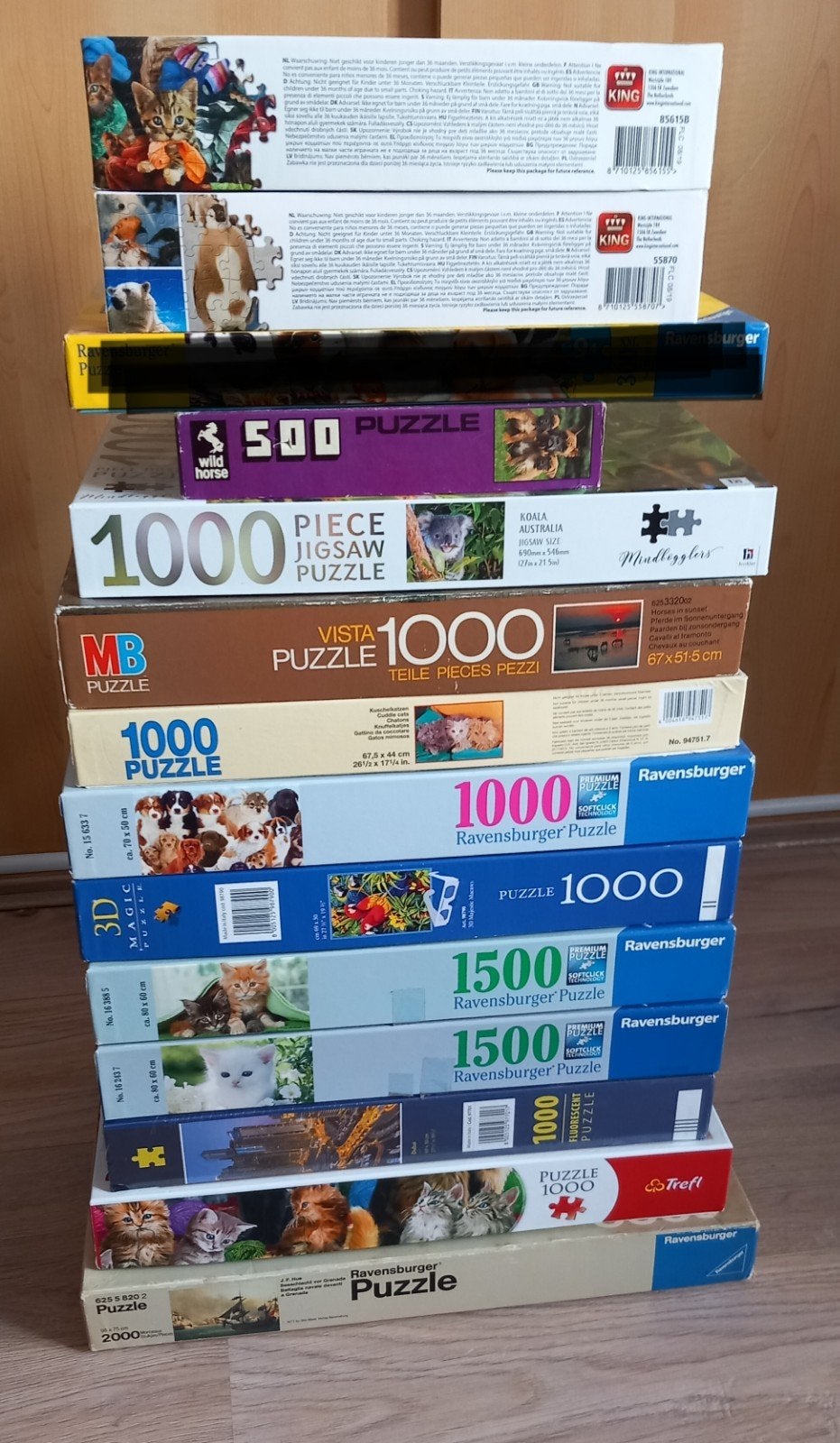 legpuzzels, Ophalen of Verzenden, Meer dan 1500 stukjes, Gebruikt, Legpuzzel