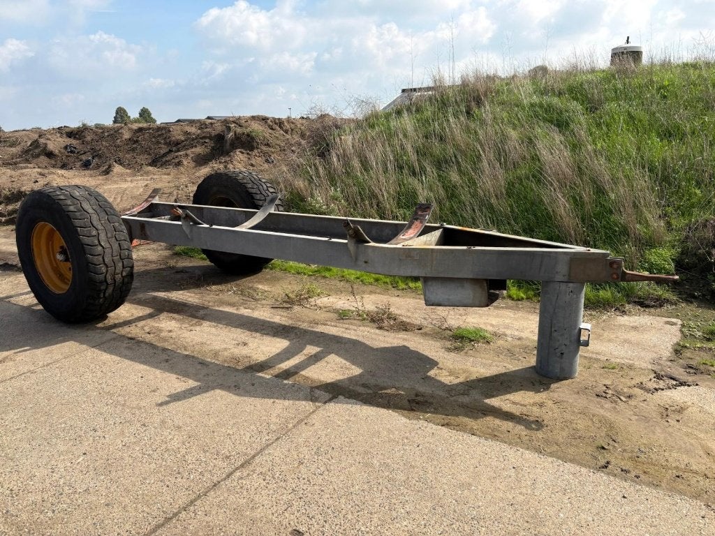 Aanhangerchassis met Tractoroog – Zelfbouw of Carnavalswagen, Ophalen, Glastuinbouw, Grondbewerking