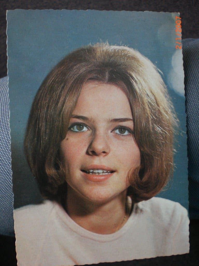 kaart France Gall 2, Ophalen of Verzenden, 1960 tot 1980, Ongelopen, Sterren en Beroemdheden