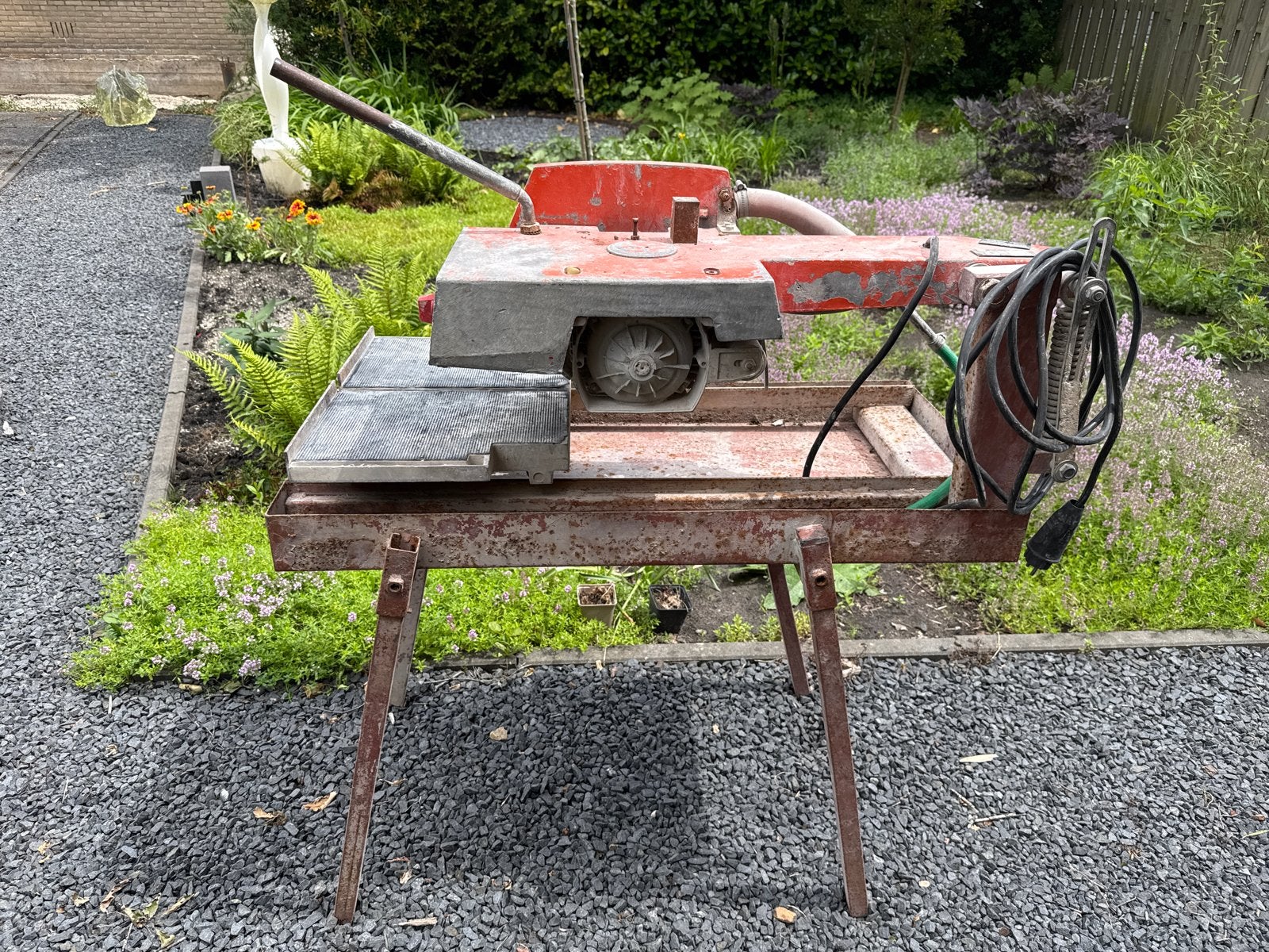 Diamantzaag voor steen en beton., Ophalen, Gebruikt, Cirkelzaag, 70 mm of meer