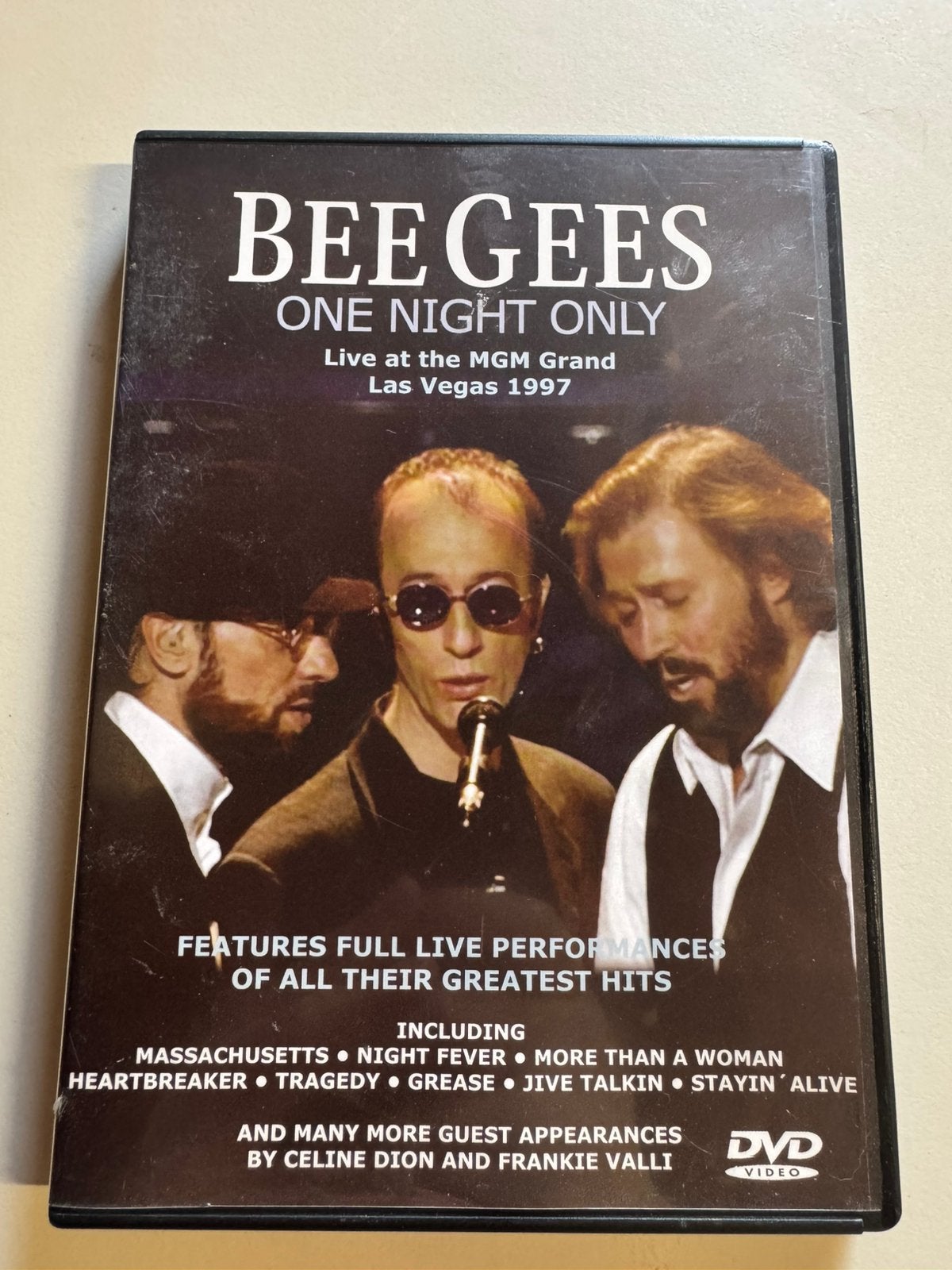 Dvd Bee Gees - One Night Only, Engels, Alle leeftijden, Ophalen of Verzenden, Zo goed als nieuw