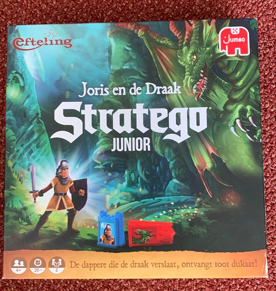 Efteling Joris rn de draak stratego bordspel, Ophalen of Verzenden, Zo goed als nieuw