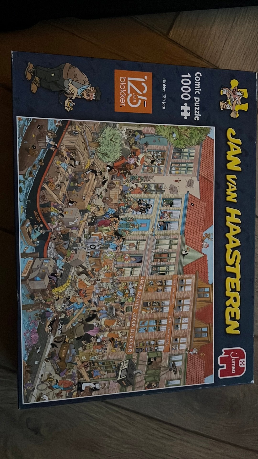 Jan van Haasteren puzzels 1000 stukjes compleet, Ophalen of Verzenden, 500 t/m 1500 stukjes, Zo goed als nieuw