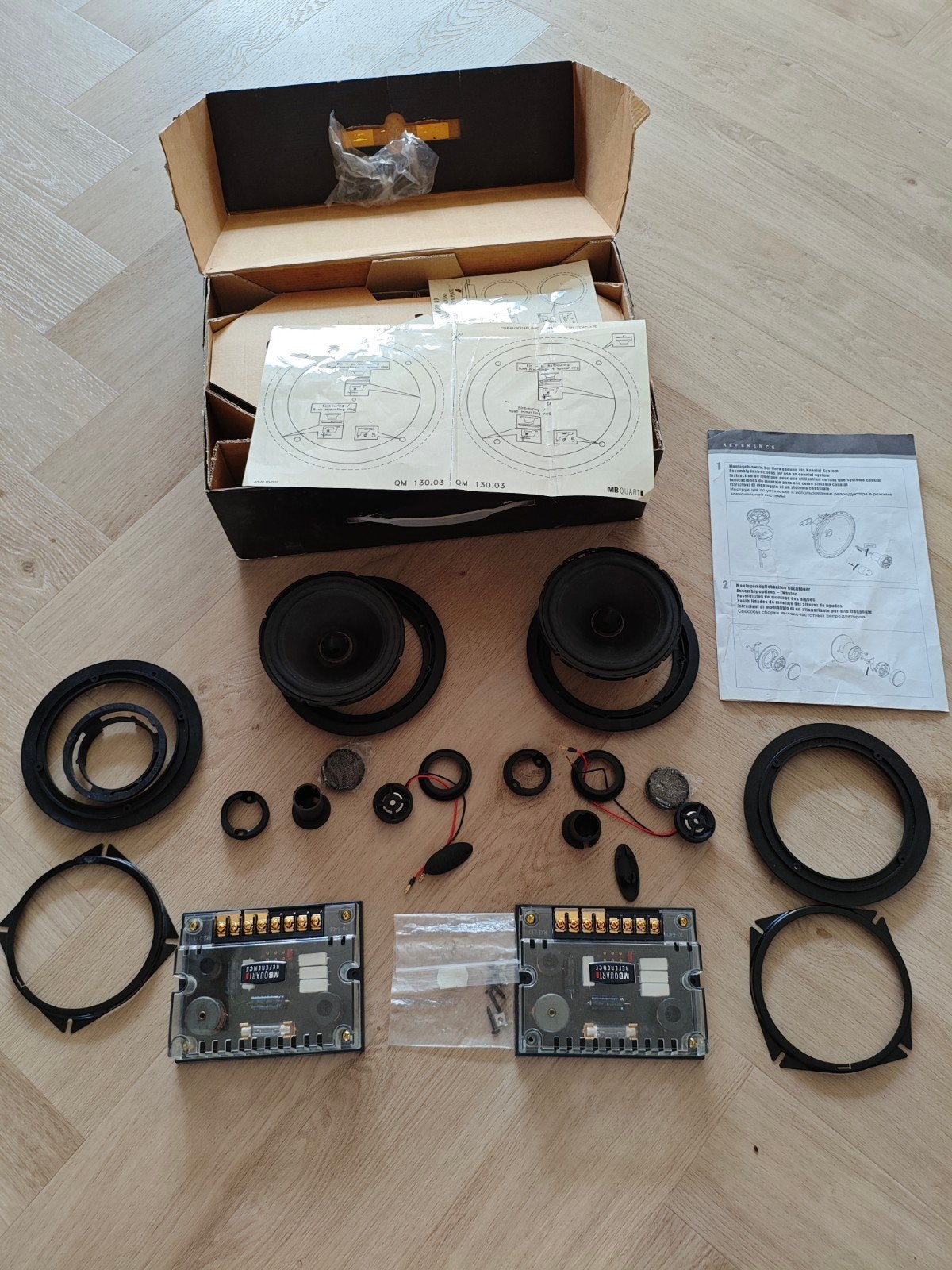 MB Quart RCE 213 Componenten Set - Nieuw in geopende doos, Auto diversen, Autoradio's, Nieuw, Ophalen of Verzenden