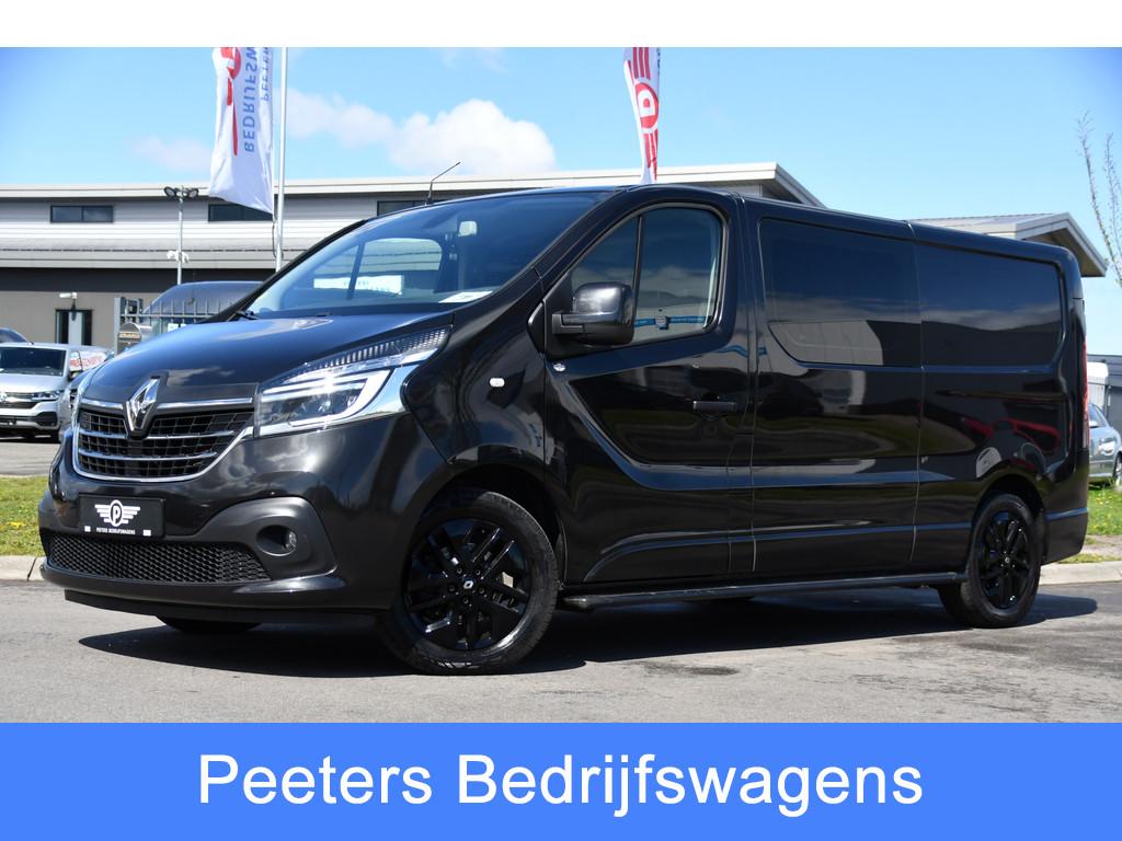 Renault Trafic 2.0 dCi 170 T29 L2H1 DC Luxe Black Edition Ca, Auto's, Bestelauto's, Stof, Gebruikt, Euro 6, 4 cilinders