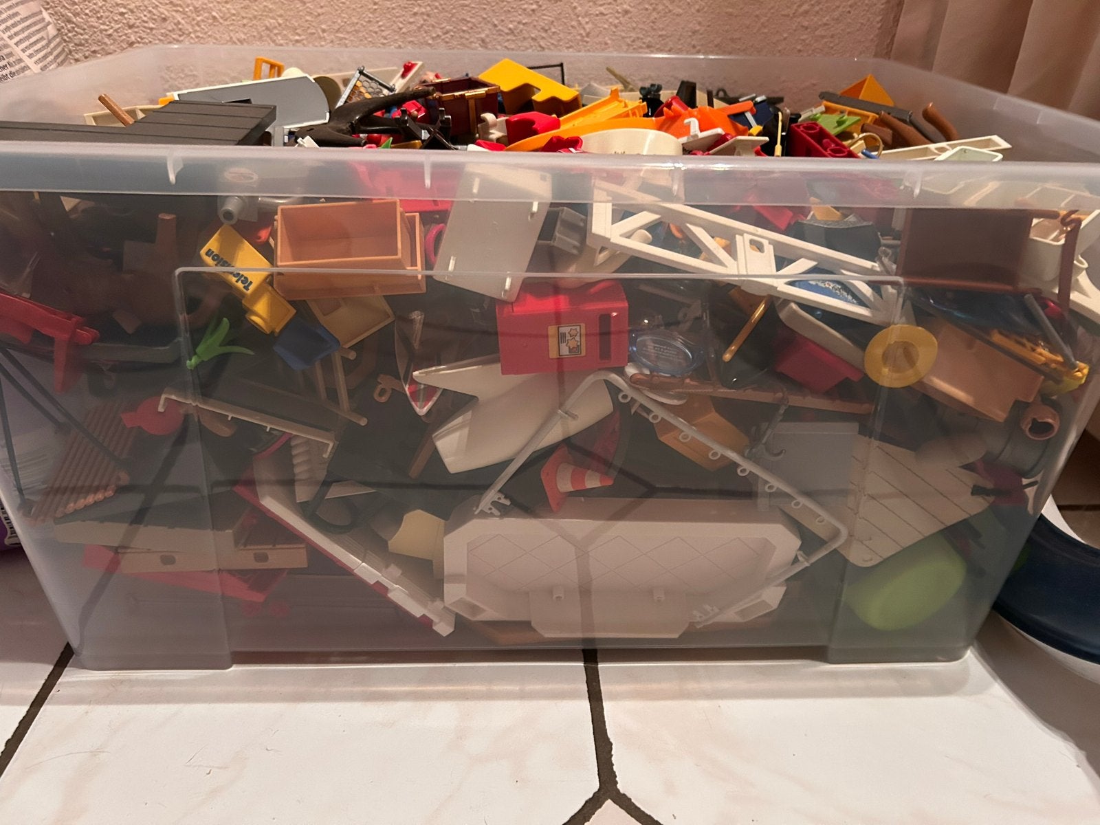 Grote partij Playmobil losse onderdelen (45 liter), Kinderen en Baby's, Ophalen of Verzenden, Gebruikt, Losse onderdelen, Overige typen