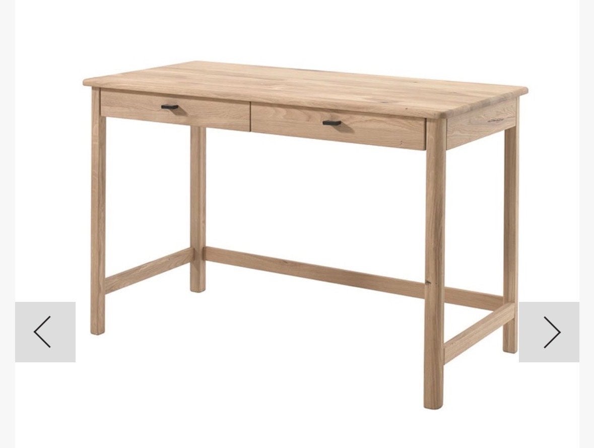 Vipack bureau Forrest eiken - Nieuw in verpakking, Ophalen of Verzenden, Overige merken, Hout, Met lades