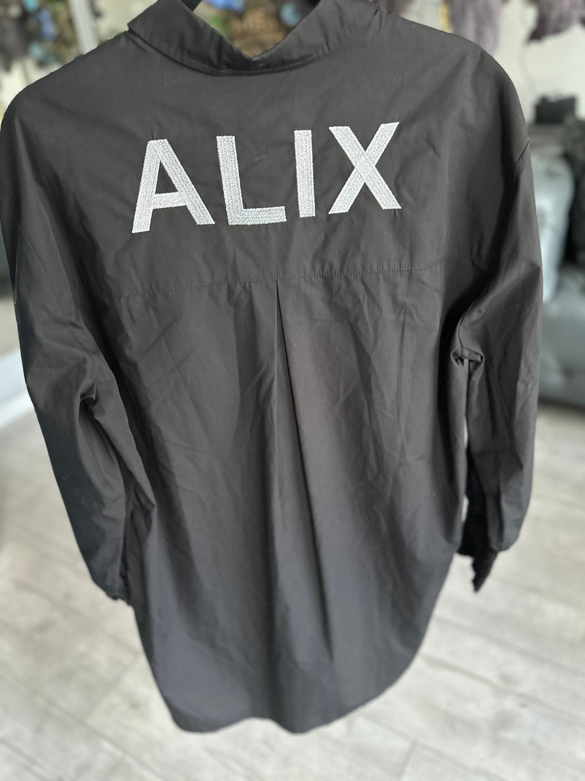 ALIX the label , oversized lange zwarte blouse , nieuw, Ophalen of Verzenden, Nieuw, Maat 42/44 (L), Zwart