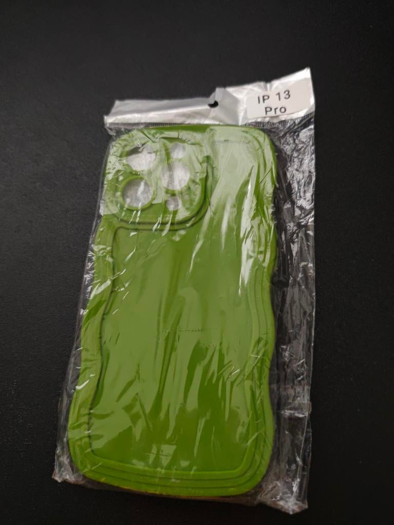 Groen iPhone 13 Pro Hoesje - Schokbestendig, Ophalen of Verzenden