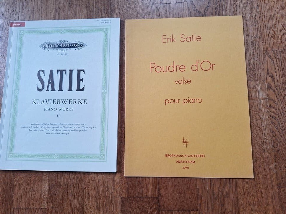Satie piano., Gebruikt, Klassiek, Ophalen of Verzenden, Artiest of Componist