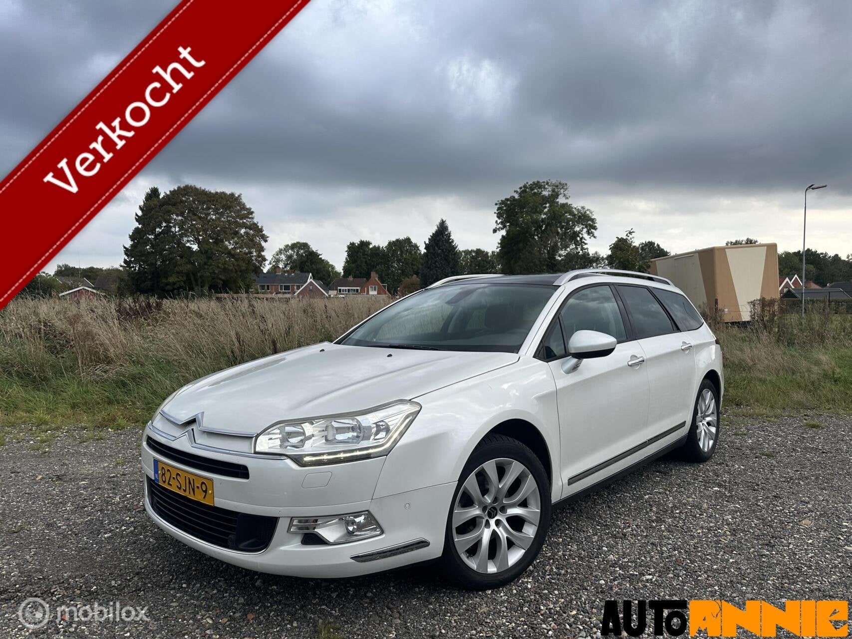 Citroen C5 Tourer 1.6 THP Business Cruise Clima Parelmoer, Auto's, Voorwielaandrijving, Euro 5, 15 km/l, Gebruikt