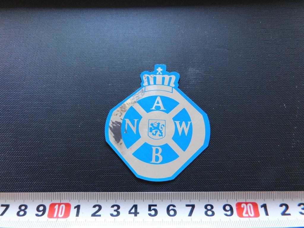 sticker ANWB logo embleem folie, Verzamelen, Ophalen, Zo goed als nieuw