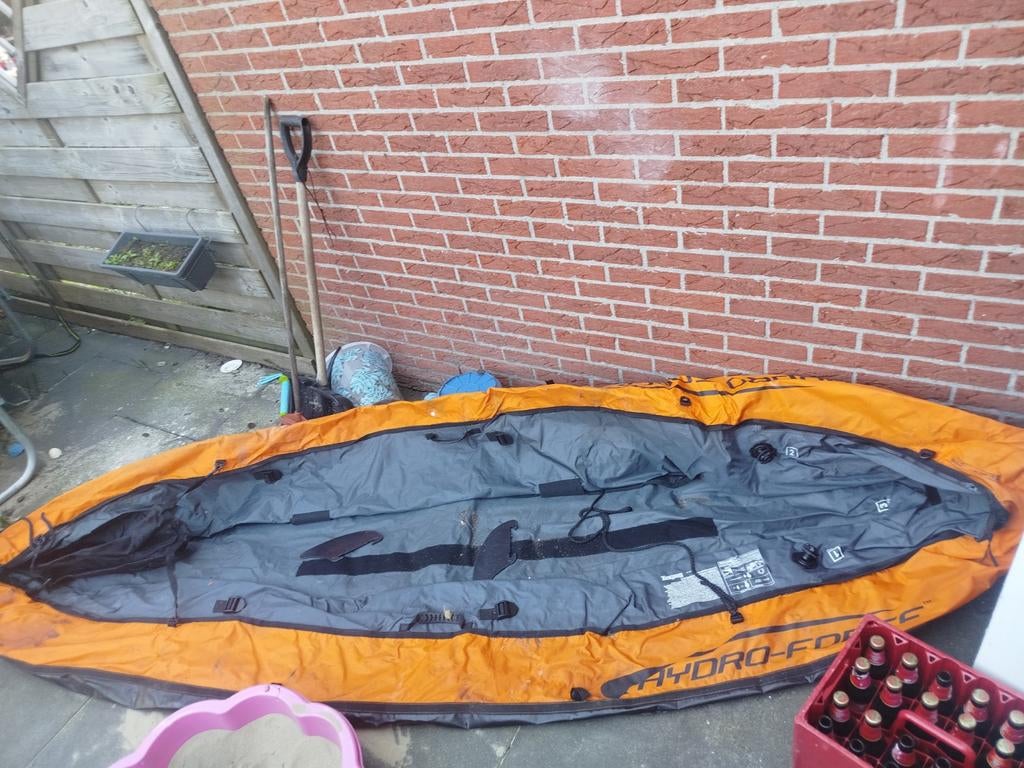 Opblaasbare kano, Watersport en Boten, Ophalen, Zo goed als nieuw, Twee personen, Overige typen