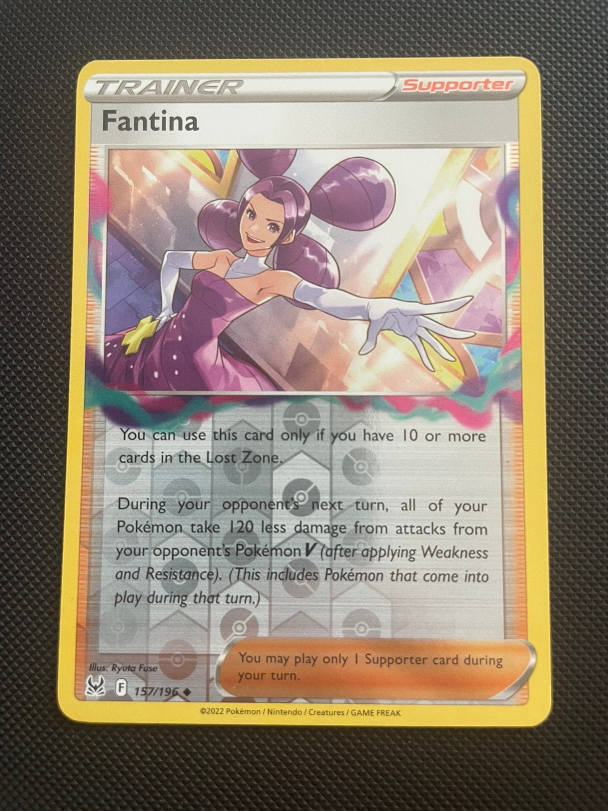 Fantina 157/196 Reverse Holo Lost Origin, Verzenden, Zo goed als nieuw