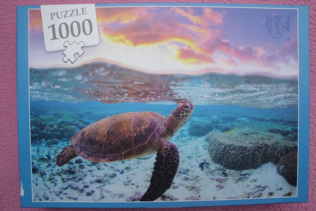 F S C COLLECTION PUZZLE  1.000 stukjes voor  2,50euro., Ophalen of Verzenden, 500 t/m 1500 stukjes, Zo goed als nieuw, Legpuzzel