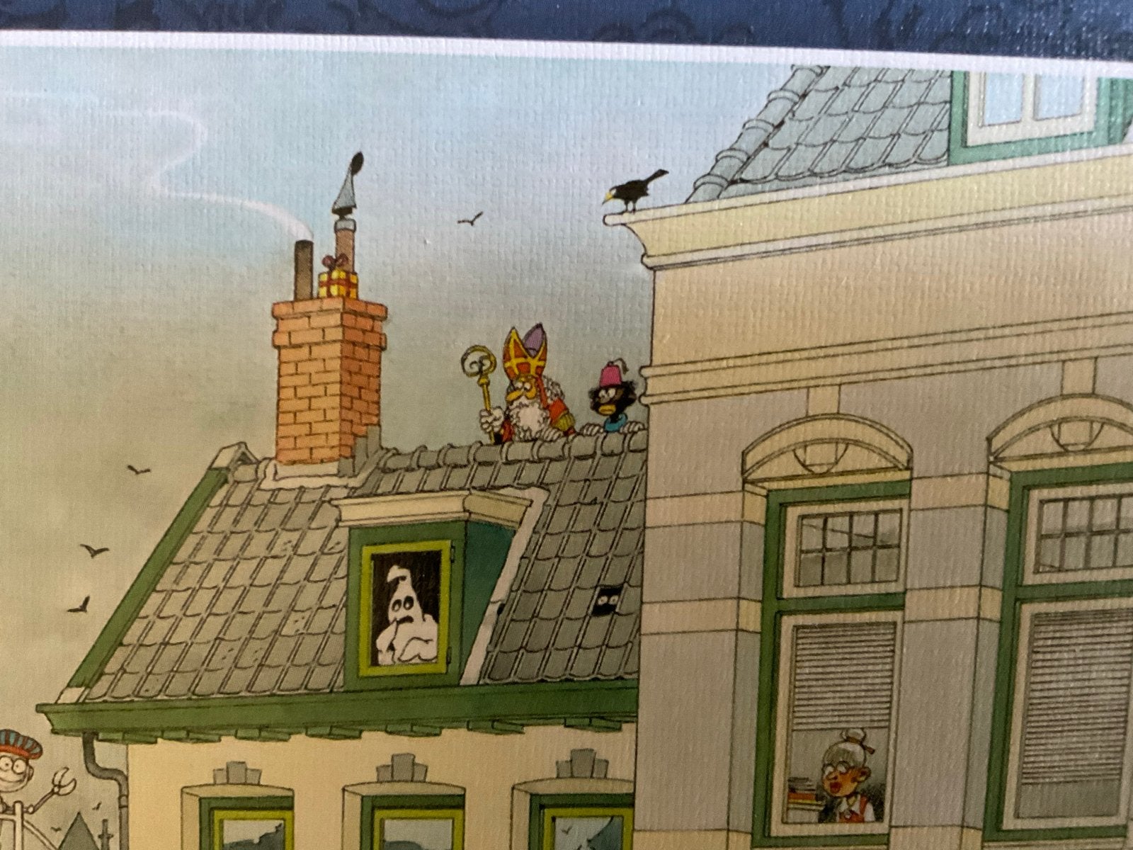 Jan van Haasteren Sinterklaas Intocht 1000 stukjes, Hobby en Vrije tijd, Denksport en Puzzels, Ophalen of Verzenden, Zo goed als nieuw