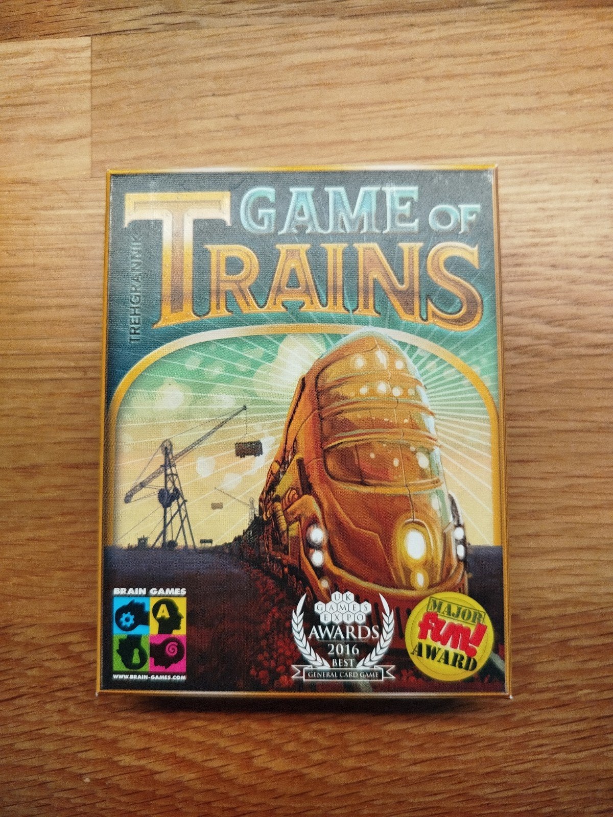 Game of Trains kaartspel - Strategisch en snel!, Een of twee spelers, Ophalen of Verzenden, Zo goed als nieuw, Brain Games Publishing SIA