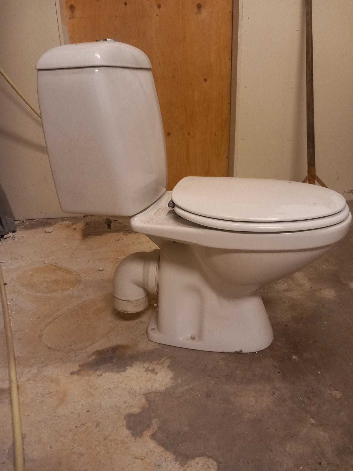 duoblok wc, Ophalen, Toilet
