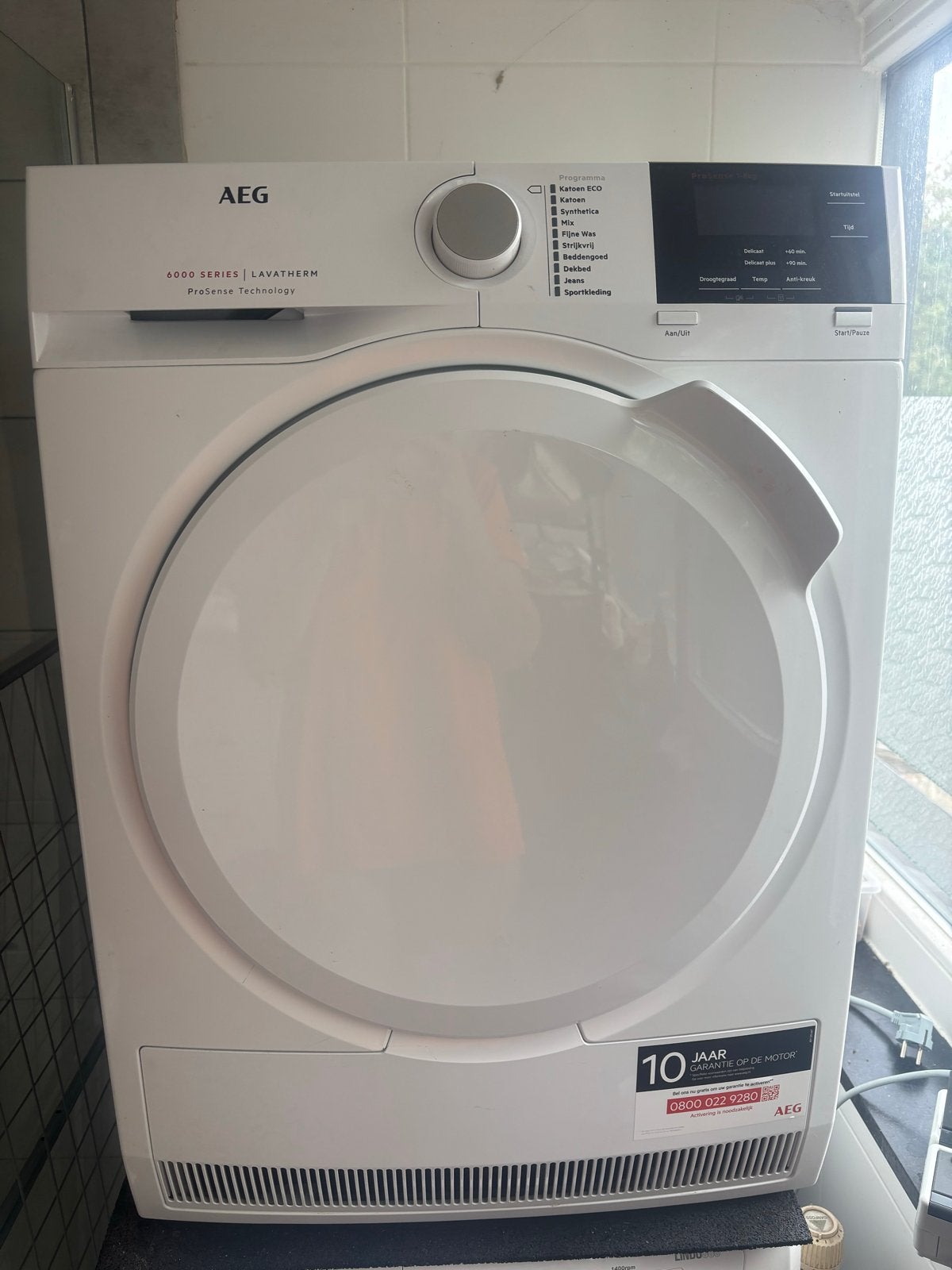 Wasmachine en droger - Goed werkend, zelf afhalen, 8 tot 10 kg, Ophalen, Gebruikt