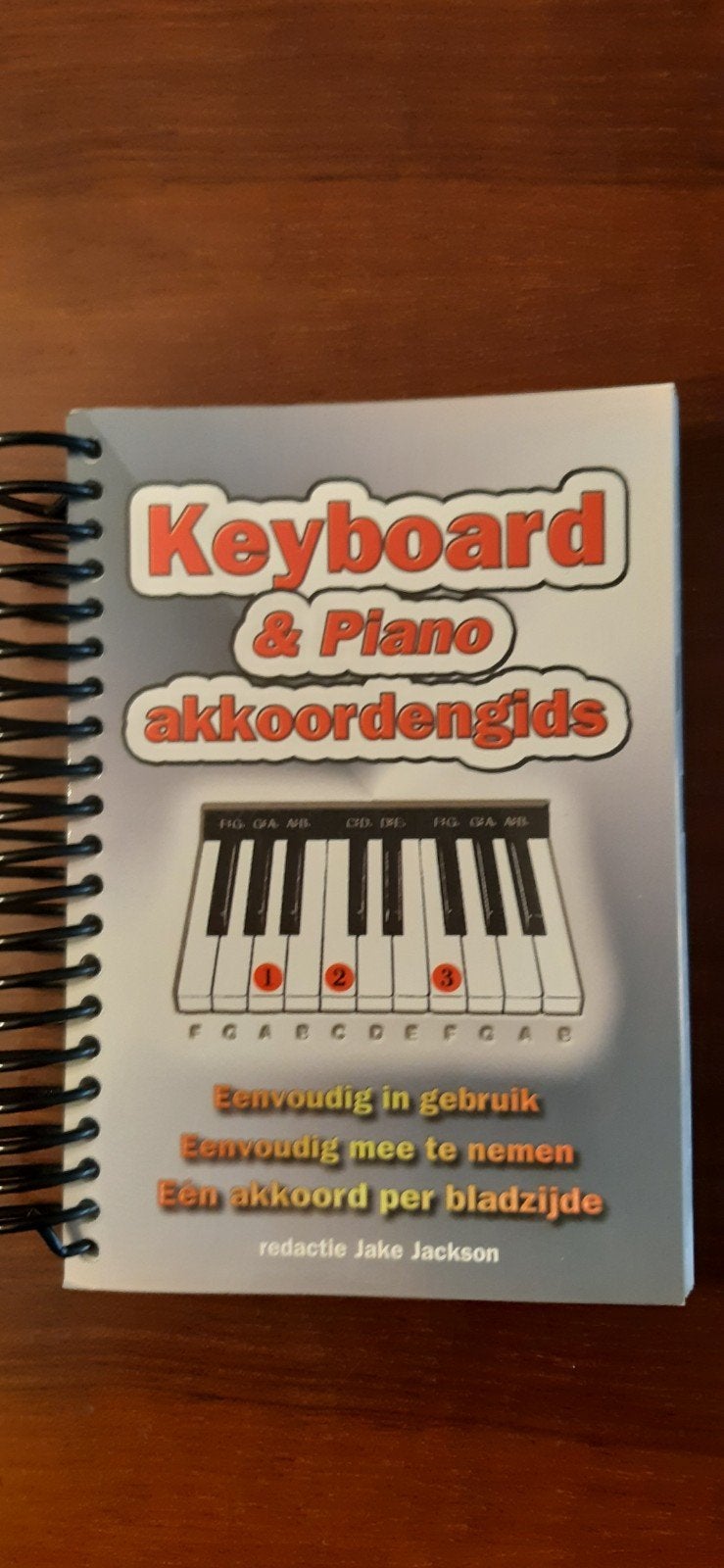 uitgebreid lesboek voor keyboard of piano, Ophalen of Verzenden, Zo goed als nieuw, 61 toetsen, Overige merken