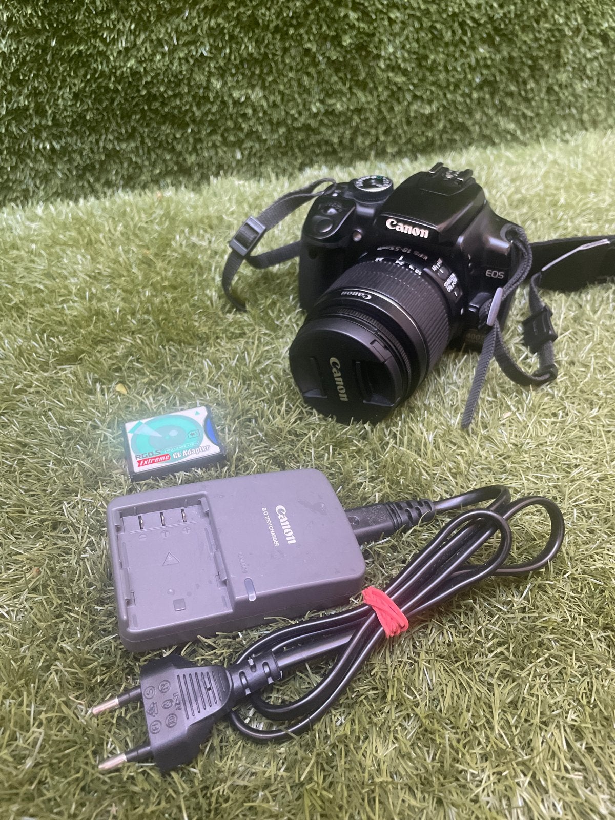 Canon EOS spiegelreflexcamera met CF kaart foutmelding, Spiegelreflex, Canon, Ophalen of Verzenden, Accu