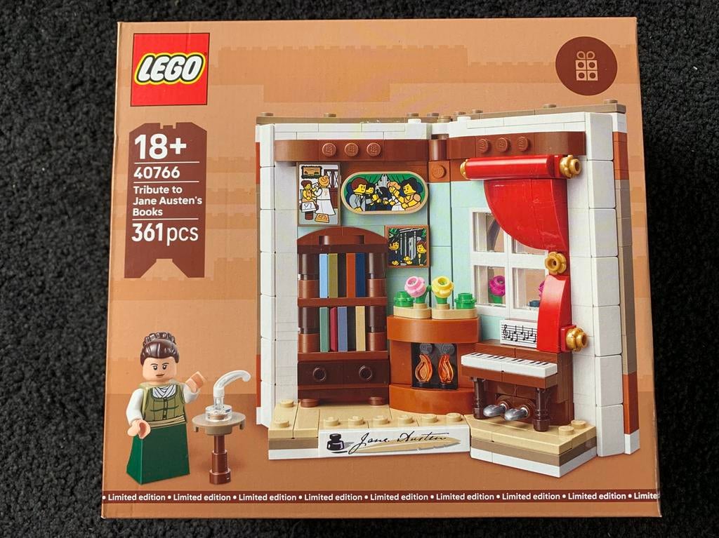 LEGO 40766 Tribute to Jane Austen's Books, Kinderen en Baby's, Speelgoed | Duplo en Lego, Nieuw, Lego, Complete set, Ongeopend/sealed