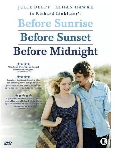 DVD-BOX Before Trilogie Sunrise + Before Sunst + B Midnight, Cd's en Dvd's, Dvd's | Filmhuis, Zo goed als nieuw, Overige gebieden