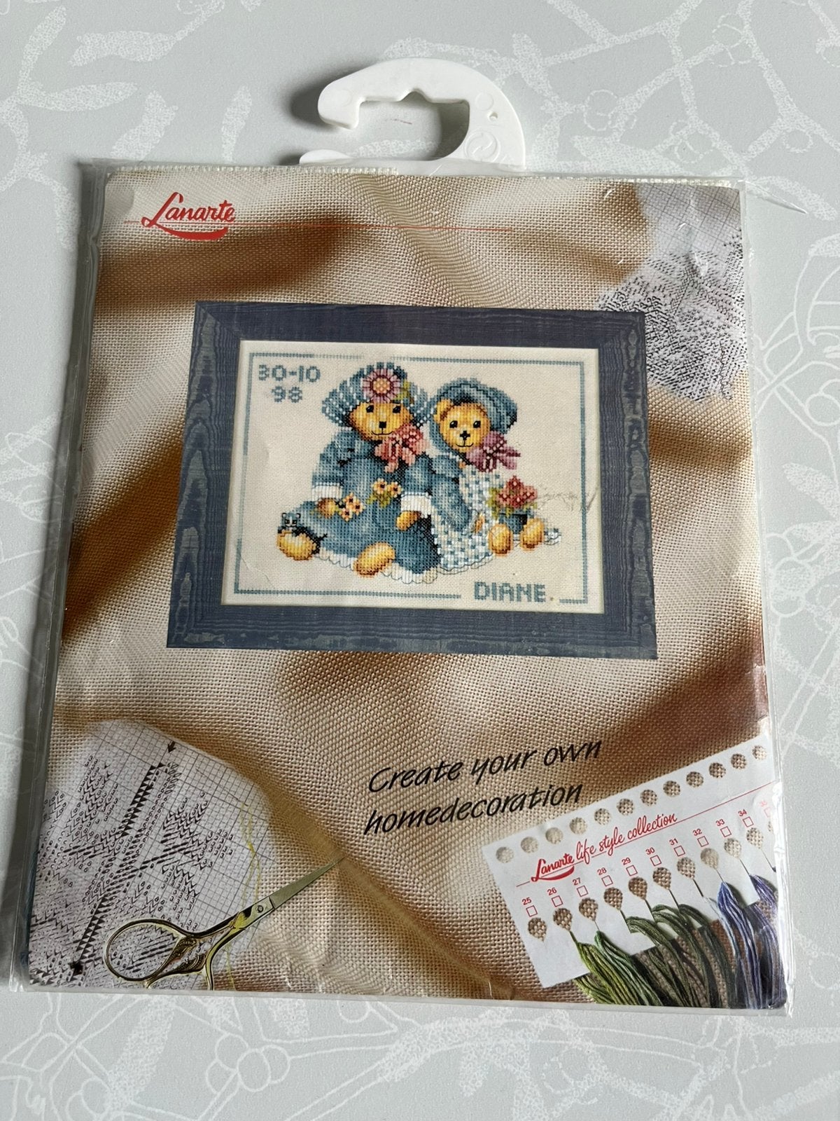Lanarte borduurpakket baby, Hobby en Vrije tijd, Borduren en Borduurmachines, Ophalen of Verzenden, Zo goed als nieuw, Borduurpakket