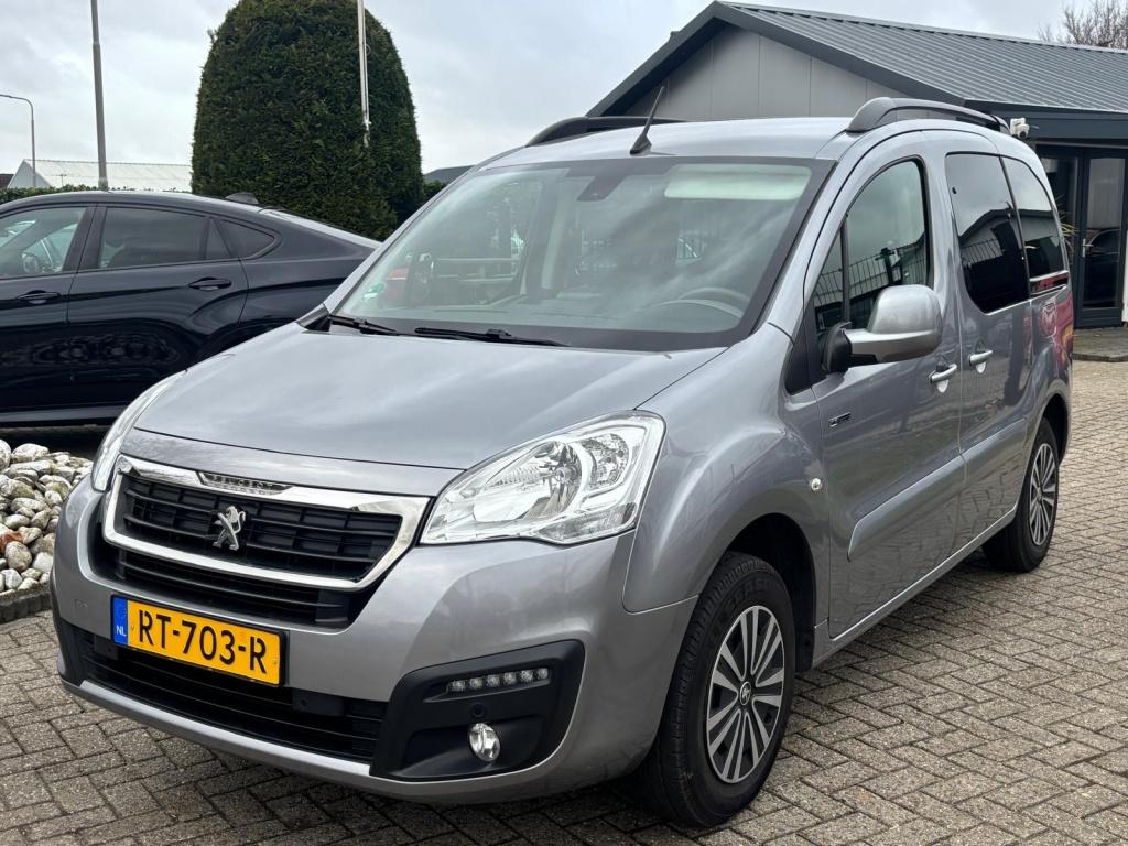 Peugeot Partner Tepee Electric Allure 5-Persoons 2018 2X Sch, Auto's, Gebruikt, 61 min, Parkeersensor, Te koop
