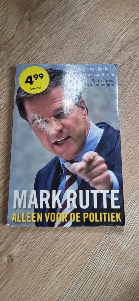 M. van der Kooij - Mark Rutte, Boeken, Ophalen of Verzenden, Zo goed als nieuw, Sport, M. van der Kooij; D. van Harten