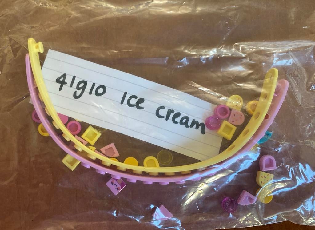 Lego dots aanvulling | 41910 ice cream, Ophalen, Zo goed als nieuw