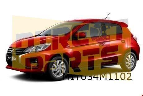 Mitsubishi Space Star (2/20-) voorscherm Rechts Origineel! 5, -, Verzenden, -, Nieuw