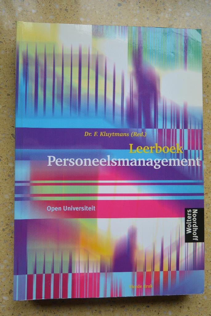 Leerboek Personeelsmanagement Dr. F. Kluytmans, Boeken, Gelezen, Personeel en Organisatie, Dr. F. Kluytmans, Ophalen of Verzenden
