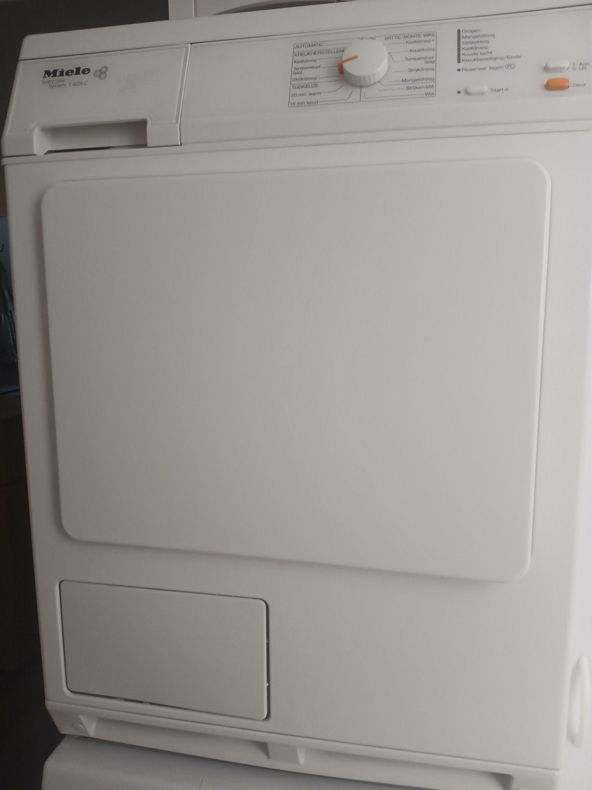 Miele SoftCare System T4225 C Luchtafvoerdroger, Luchtafvoer, 4 tot 6 kg, Anti-kreukfase, Ophalen of Verzenden