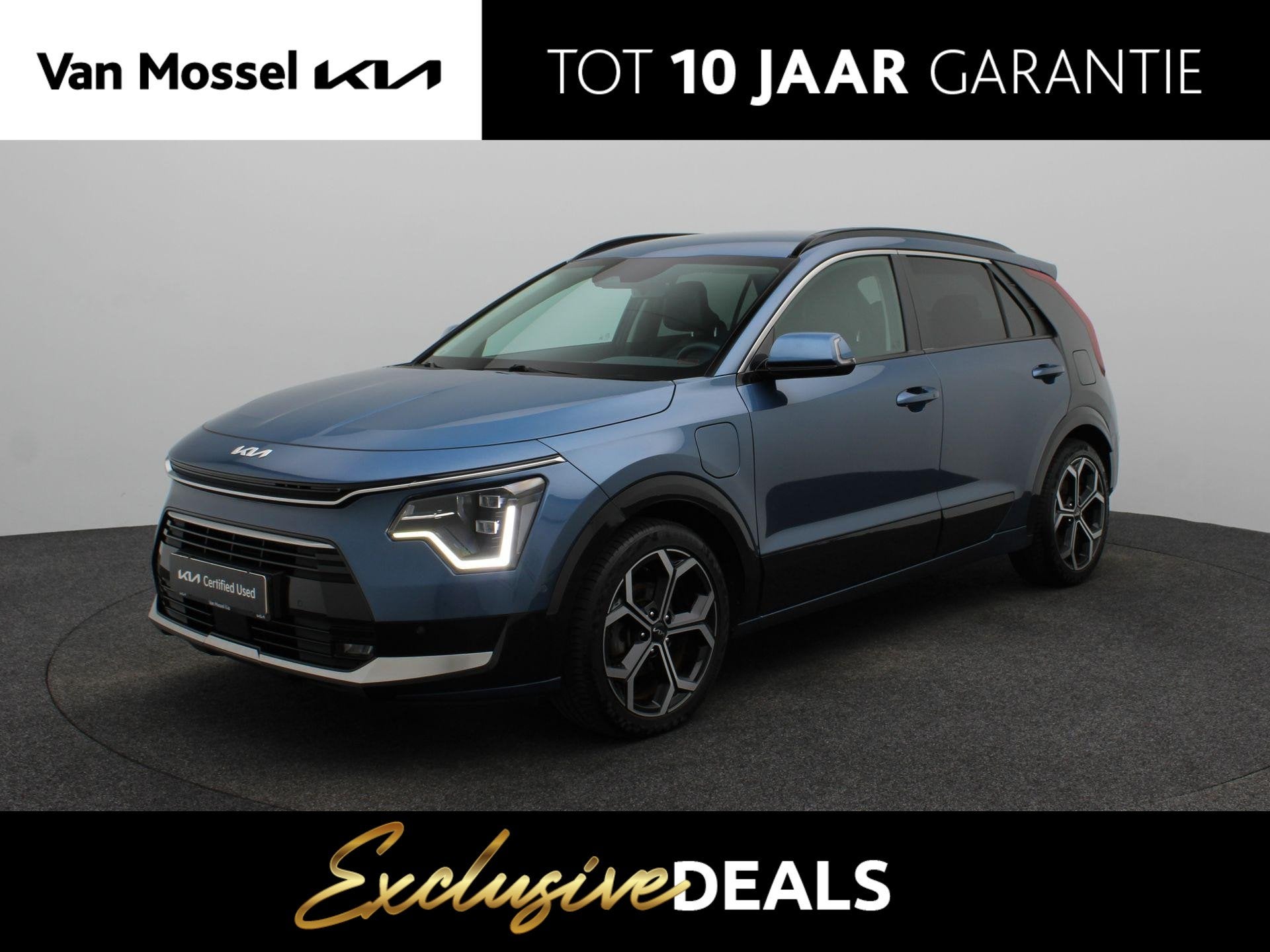 Kia Niro 1.6 GDi PHEV ExecutiveLine | Edition | Leder | 18"V, Auto's, Gebruikt, Euro 6, Blauw, Plug-in hybride