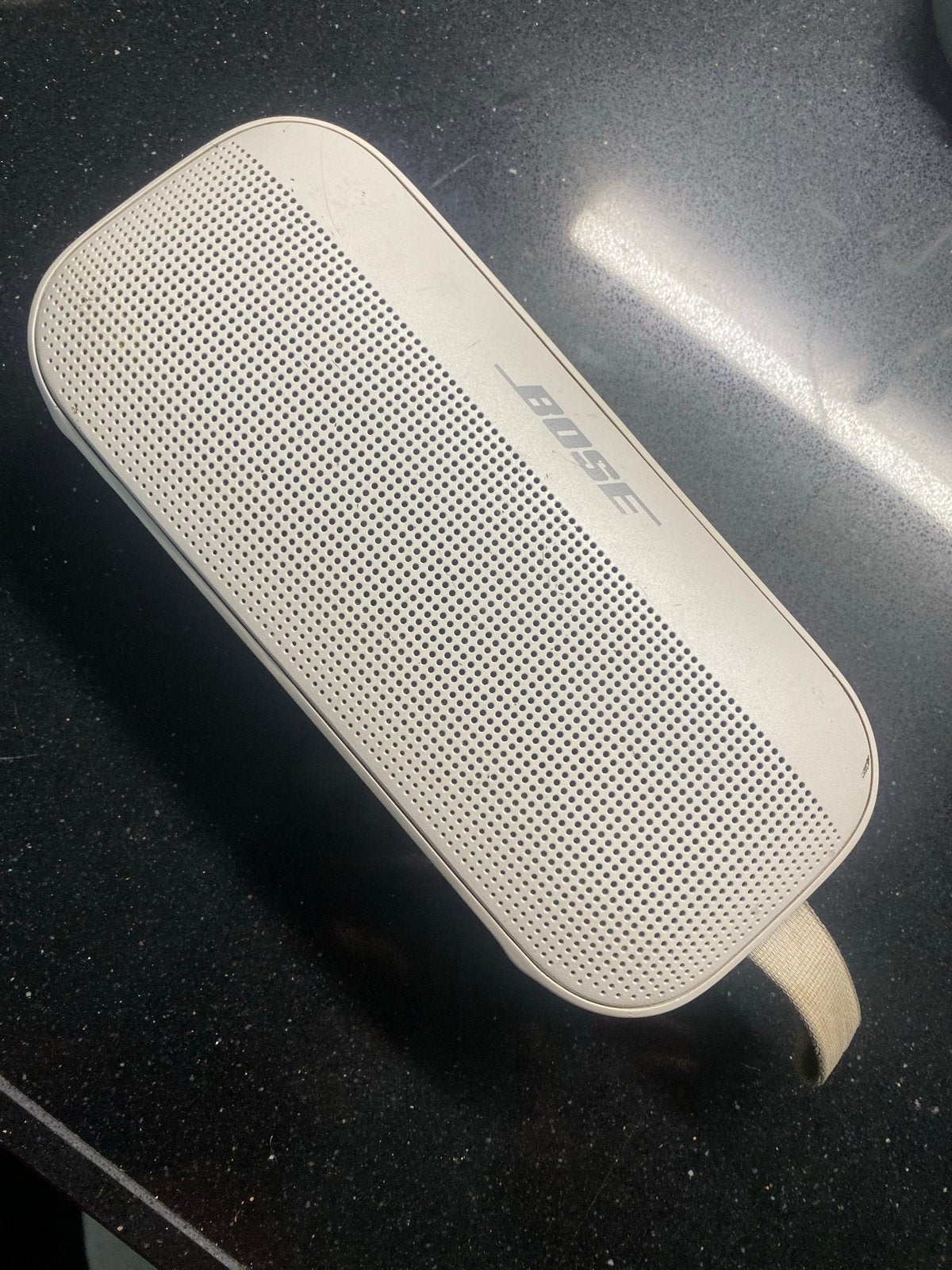 Bose SoundLink Flex Bluetooth Speaker - Wit, Ophalen of Verzenden, Zo goed als nieuw, Draagbare speaker, Bose