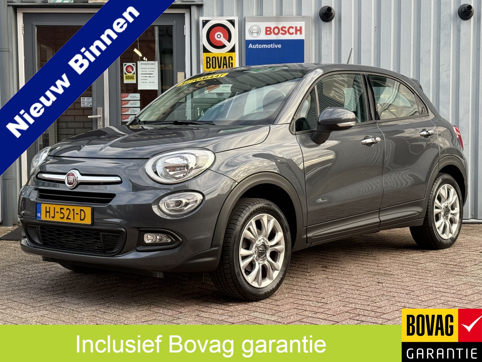 Fiat 500 X. 1.4 Turbo MultiAir PopStar | AUTOMAAT | HOOGZIT, Auto's, Stof, Gebruikt, 4 cilinders, 500X