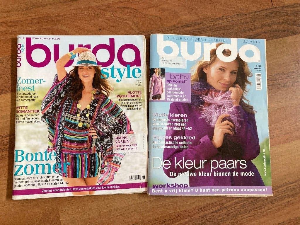 Burda naaipatronen o.a. zwangerschap, Hobby en Vrije tijd, Kledingpatronen, Ophalen of Verzenden, Gebruikt, Vrouw, Burda