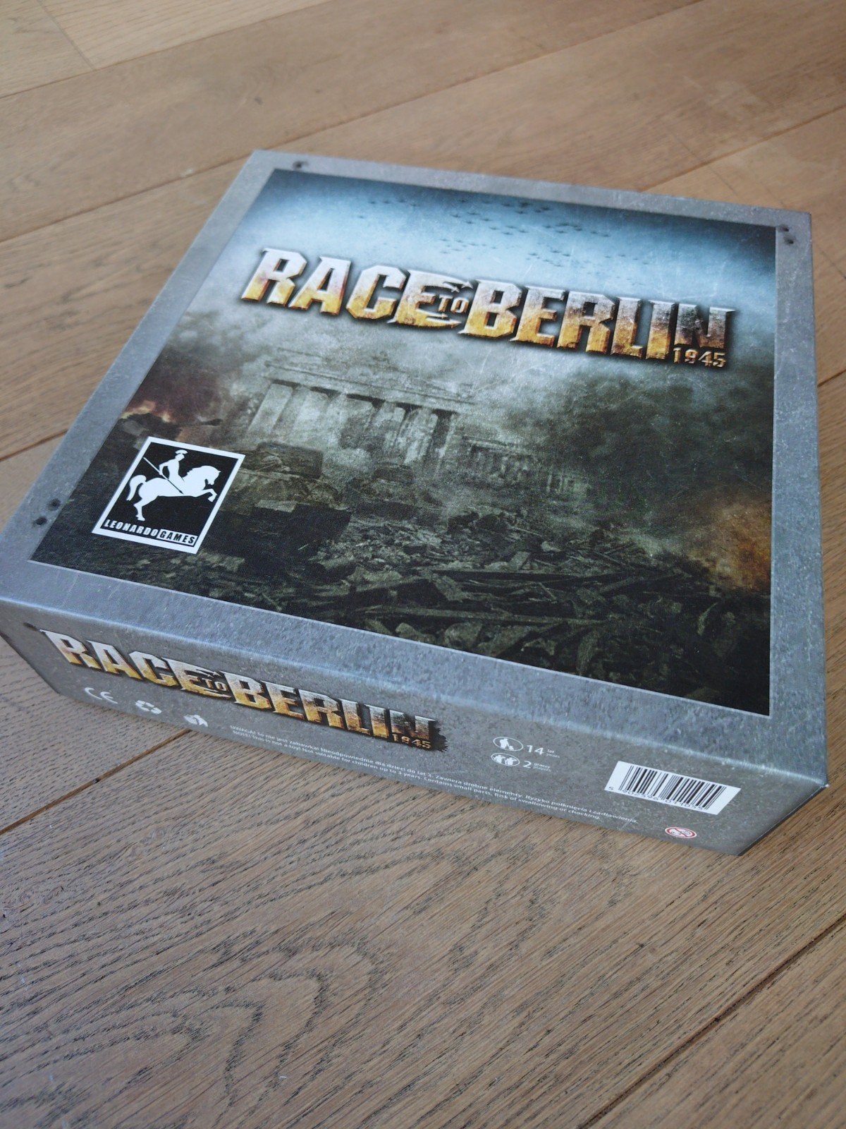 Race to Berlin 1945 Bordspel - Strategisch Oorlogsspel, Hobby en Vrije tijd, Een of twee spelers, Ophalen, Zo goed als nieuw, Leonardo Games